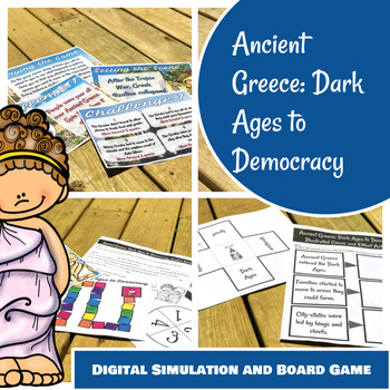 Preview of Ancient Greece: Dark Ages to Democracy Digital Simulation and Board Game