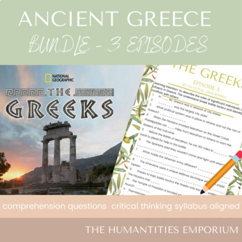 Preview of Ancient Greece Documentary: The Greeks by Nat Geo - THREE EPISODE BUNDLE