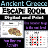 Ancient Greece Activity Escape Room: Alexander the Great, 