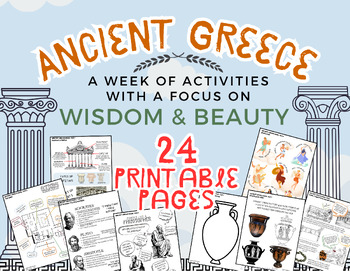 Preview of Ancient Greece - Family Summer Camp - Charlotte Ave. Shop