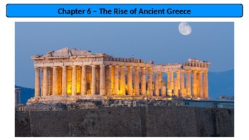 Preview of Ancient Greece - Follows Prentice Hall - Powerpoint and Homework