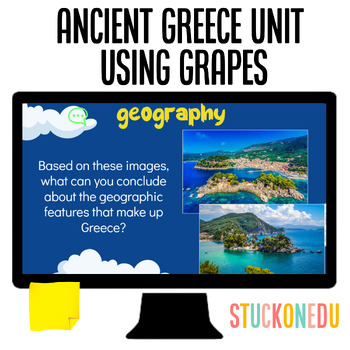 Preview of Ancient Greece GRAPES Google Slides