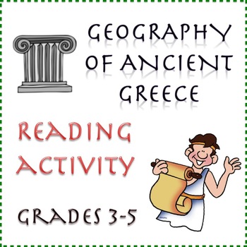 Preview of Ancient Greece: Geography - Reading Activity