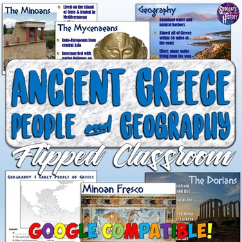 Preview of Ancient Greece Geography and Early People Lesson