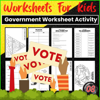 Preview of Ancient Greece Government Worksheet Activity