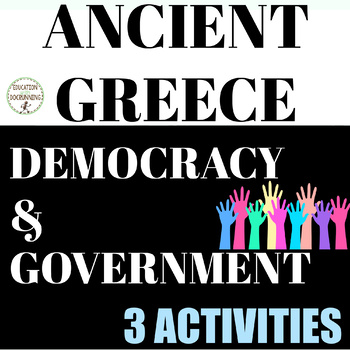 Preview of Ancient Greece Activity Government and Democracy