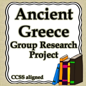 Preview of Ancient Greece Group Research Project