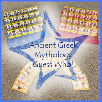 Preview of Ancient Greece Guess Who Cards (Classic Edition)