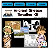 Ancient Greece Timeline Activity & Bulletin Board Posters