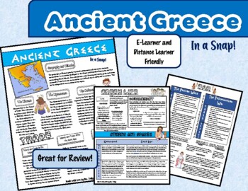 Preview of Ancient Greece In A Snap Review