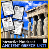 Ancient Greece Interactive Notebook | Digital & Print Geography Map Timelines