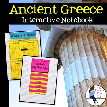 Preview of Ancient Greece Interactive Notebook Graphic Organizers