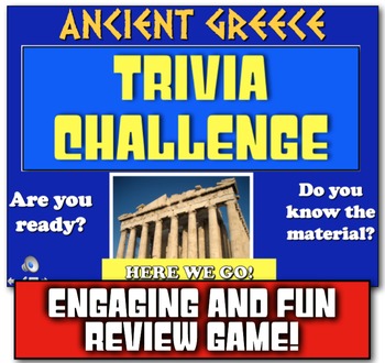 Preview of Ancient Greece Review Game | Students Play Jeopardy-like Game to Review Greece