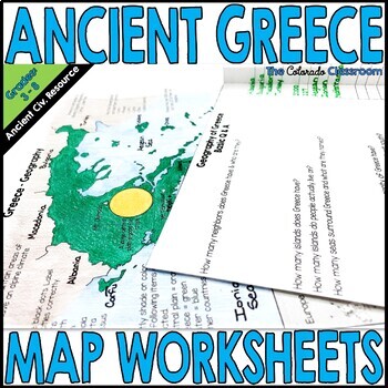 Preview of Ancient Greece Map Activity