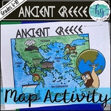 Ancient Greece Map Activity (Print and Digital)