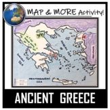 Ancient Greece Map Activity- Label and Color!