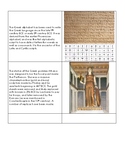 Ancient Greece, Montessori 3-Part Cards