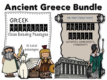 Preview of Ancient Greece & Mythology Bundle