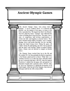 Preview of Ancient Greece - Olympic Games