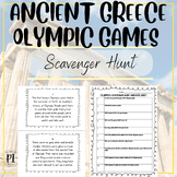 Ancient Greece Olympic Games - Scavenger Hunt