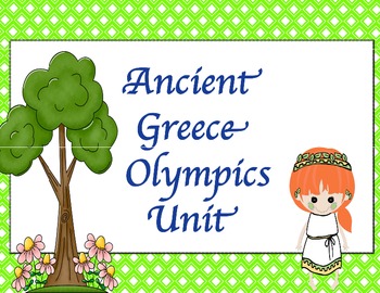 Preview of Ancient Greece Olympics Unit