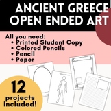 Ancient Greece Open Ended Art Projects for Middle School S