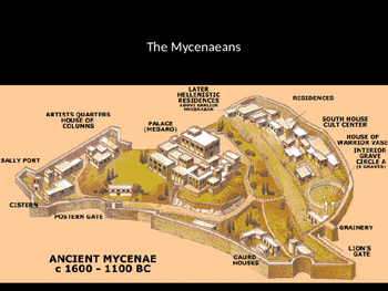 Preview of Ancient Greece PPT Day 3: Mycenaean Civilization