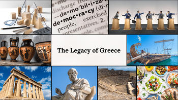 Preview of Ancient Greece (PPT+Text+Rec.Videos), made by PhD in History