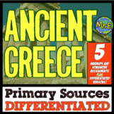 Ancient Greece Reading Passages | Differentiated Ancient G