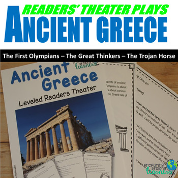 Preview of Ancient Greece Reader's Theater Plays (With Leveled Parts)