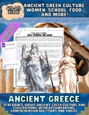 Ancient Greece Readings- Greek Culture Comprehension Questions