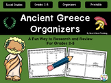 Ancient Greece Activities Graphic Organizers for Research 