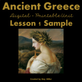 Ancient Greece Lesson 1 Introduction Sample Unit