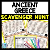 Ancient Greece Scavenger Hunt Reading Comprehension Activity