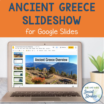 Preview of Ancient Greece Slideshow with Guided Notes | Ancient Greece PowerPoint Slides