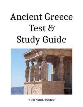Preview of Ancient Greece Test & Study Guide