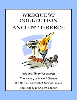 Preview of Ancient Greece| The History, Fall and Legacy 3 WebQuests
