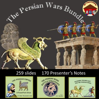 Preview of Ancient Greece: The Persian Wars PowerPoint Presentation Bundle