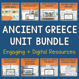 Ancient Greece Unit Bundle | Activities, Projects, Map, No