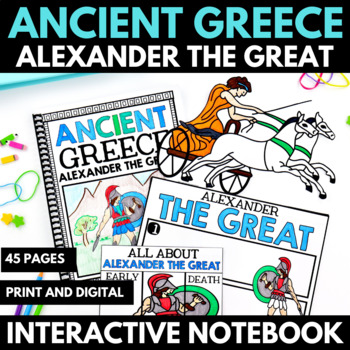 Preview of Alexander the Great - Ancient Greece Unit - Projects Questions and Activities