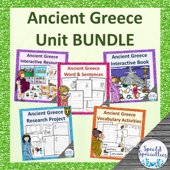 Preview of Ancient Greece Unit BUNDLE