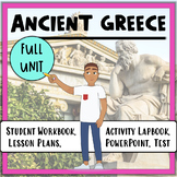 Ancient Greece Unit Bundle- Reading Passages, Activities, 