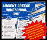 Ancient Greece Unit, Homeschool, Curriculum
