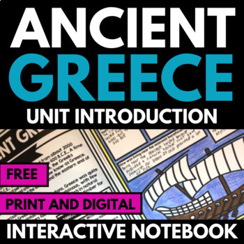 Preview of Ancient Greece Unit Introduction - Ancient Greece Worksheets Activities Projects