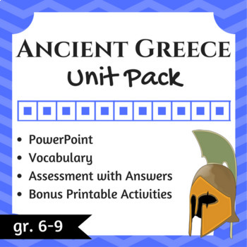 Preview of Ancient Greece Unit Pack