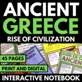 Ancient Greece Unit - Rise of Civilization Activities - An