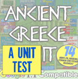Ancient Greece Test! 38 questions to accompany the unit fr