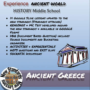 Preview of Ancient Greece: Updated to the New Standards: Lessons, Readings, DBQs, & Tests