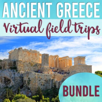 Preview of Ancient Greece Virtual Field Trip Bundle | Geography | Acropolis of Athens