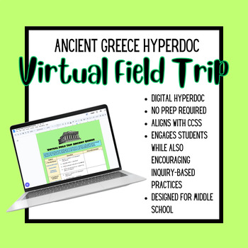Preview of Ancient Greece- Virtual Field Trip HyperDoc (Google Doc)